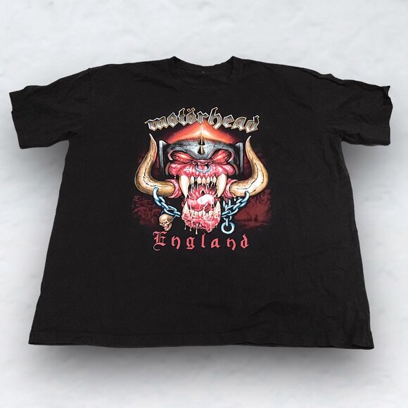 Motorhead England Oversized T-Shirt - Picture 1 of 3